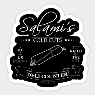 Salami's Deli Counter Sticker